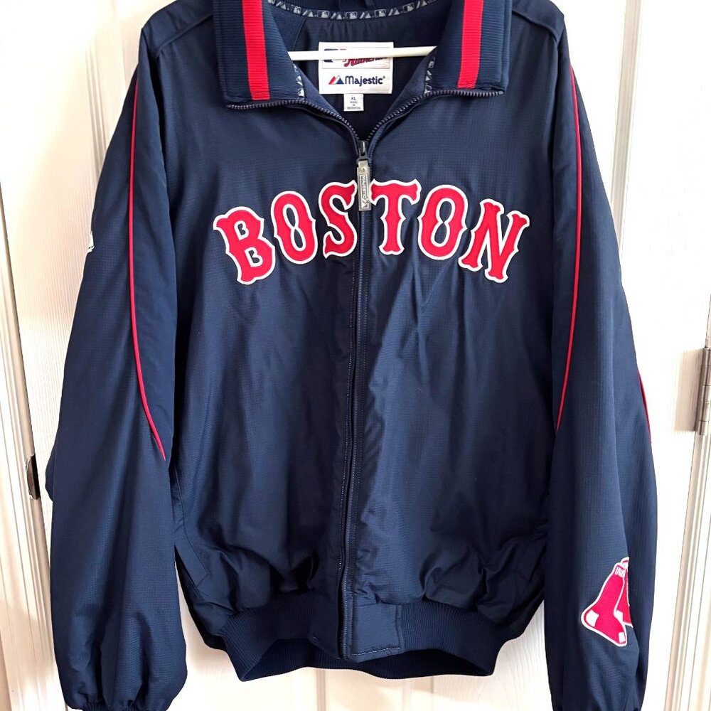 NEW Authentic MLB Majestic Boston Red Sox Jacket XL